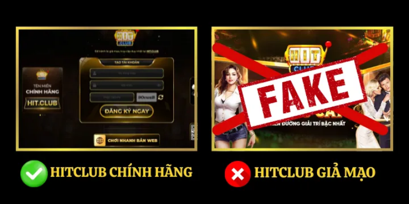 HITCLUB Lừa Đảo - Phân Biệt Thật Giả Trong 5 Phút 2 Phan Biet Hitclub Chinh Hang